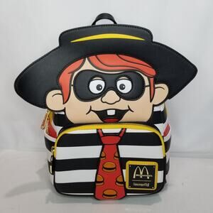 Loungefly McDonald's Hamburglar Cosplay Mini Backpack NWT